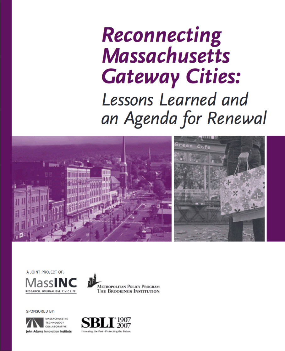 Reconnecting Mass. Gateway Cities Report