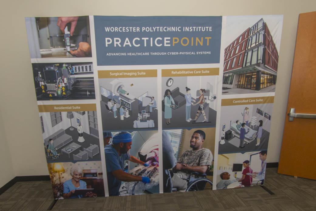 Wall banner for PracticePoint